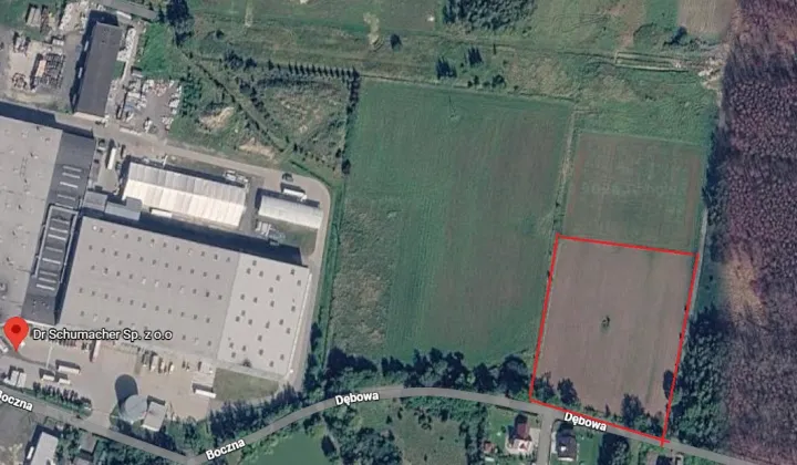 Działka budowlana Uniegoszcz, ul. Dębowa