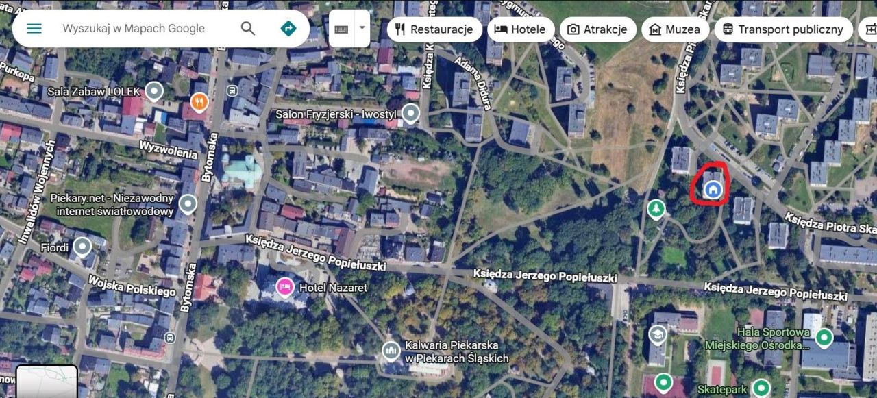 Mieszkanie 1-pokojowe Piekary Śląskie Centrum, ul. ks. Jerzego Popiełuszki. Zdjęcie 16
