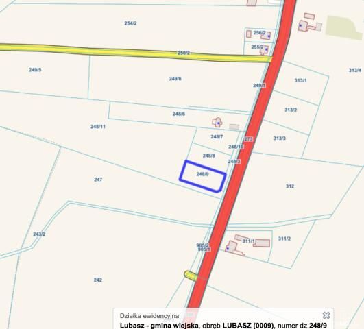Działka budowlana Lubasz. Zdjęcie 7
