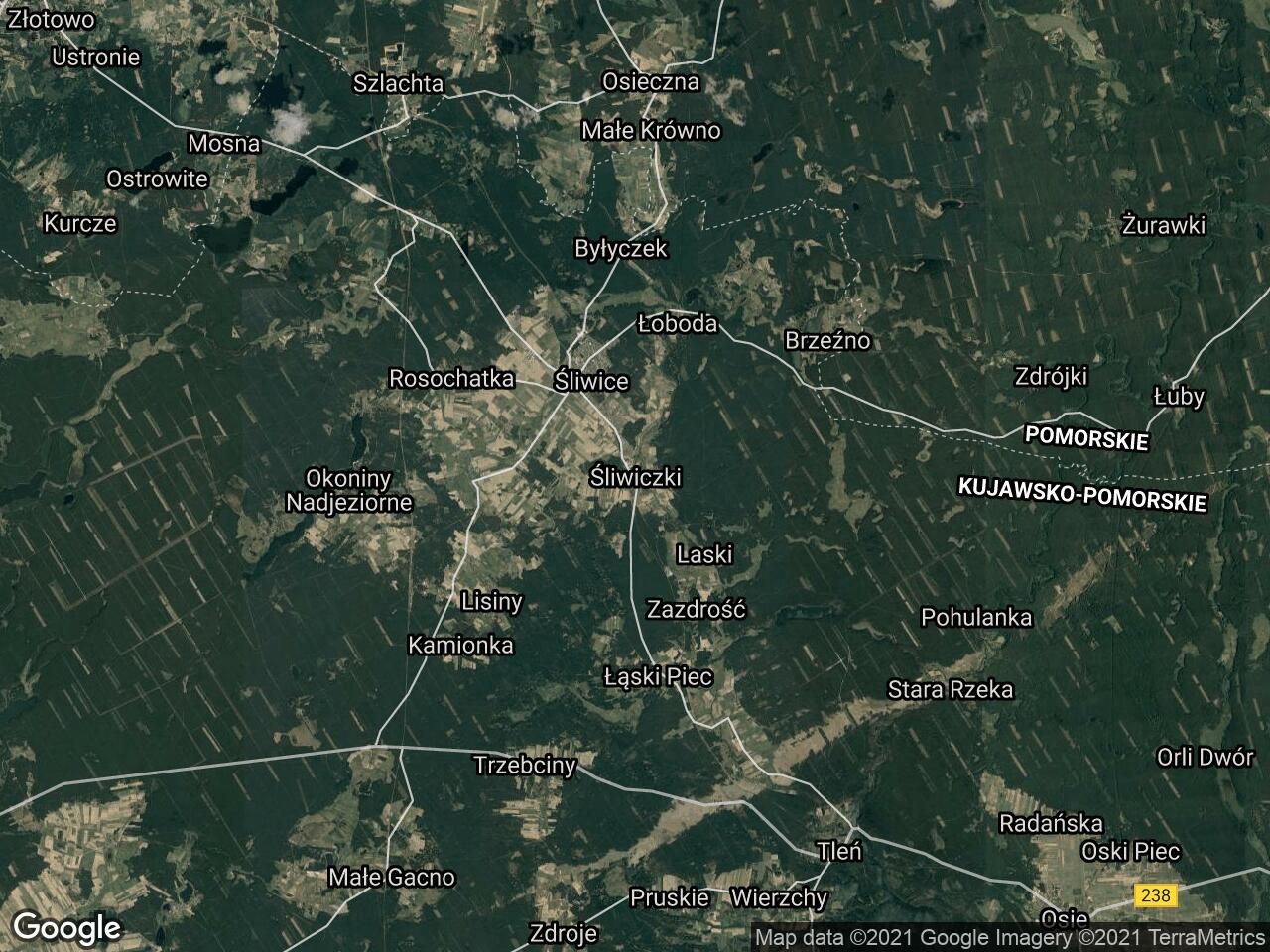 Działka leśna Śliwiczki. Zdjęcie 2