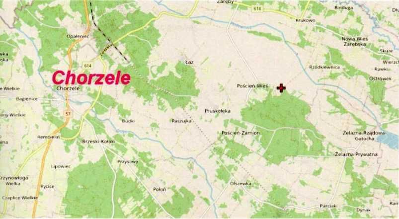 Działka siedliskowa Poścień-Wieś. Zdjęcie 4