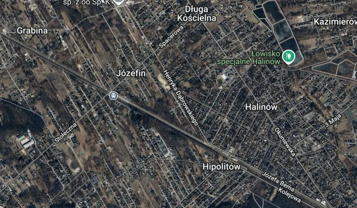 Działka budowlana Hipolitów, ul. Józefa Poniatowskiego