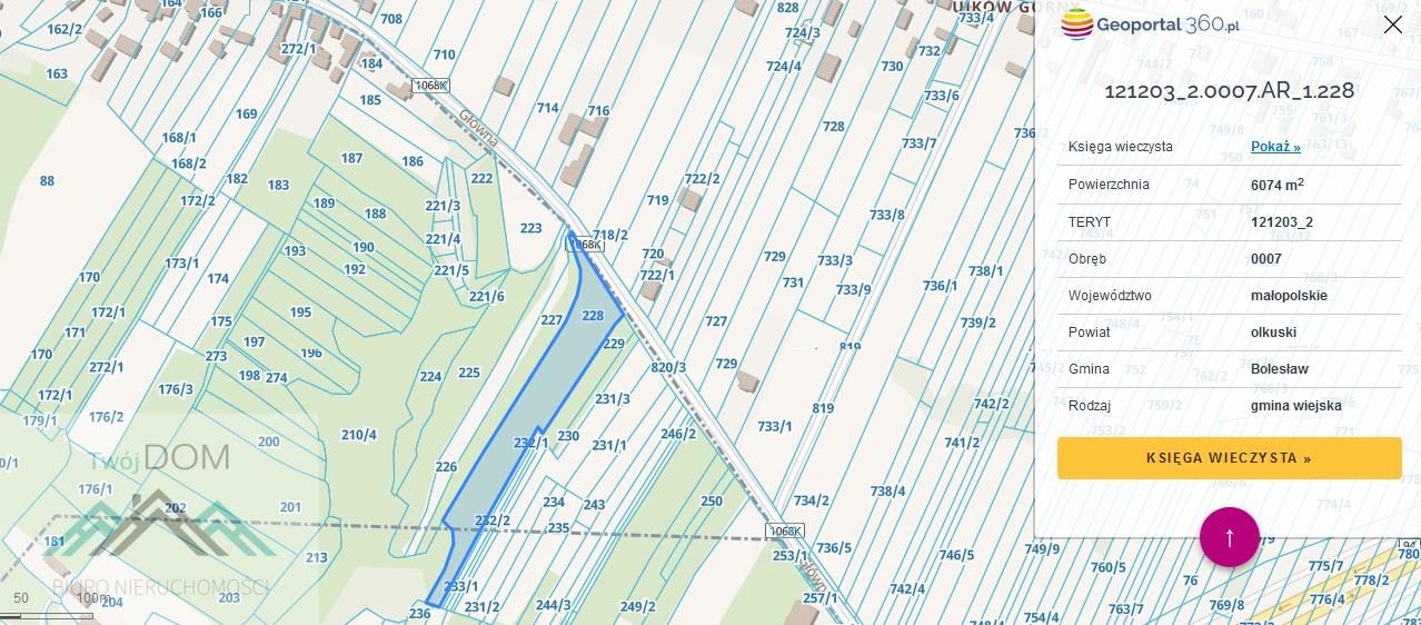 Działka rolno-budowlana Małobądz. Zdjęcie 4