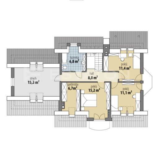 dom wolnostojący, 6 pokoi Rzeszów, ul. hr. Alfreda Potockiego. Zdjęcie 18