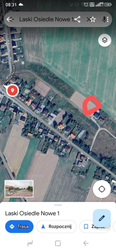 Działka budowlana Laski, ul. Osiedle Nowe