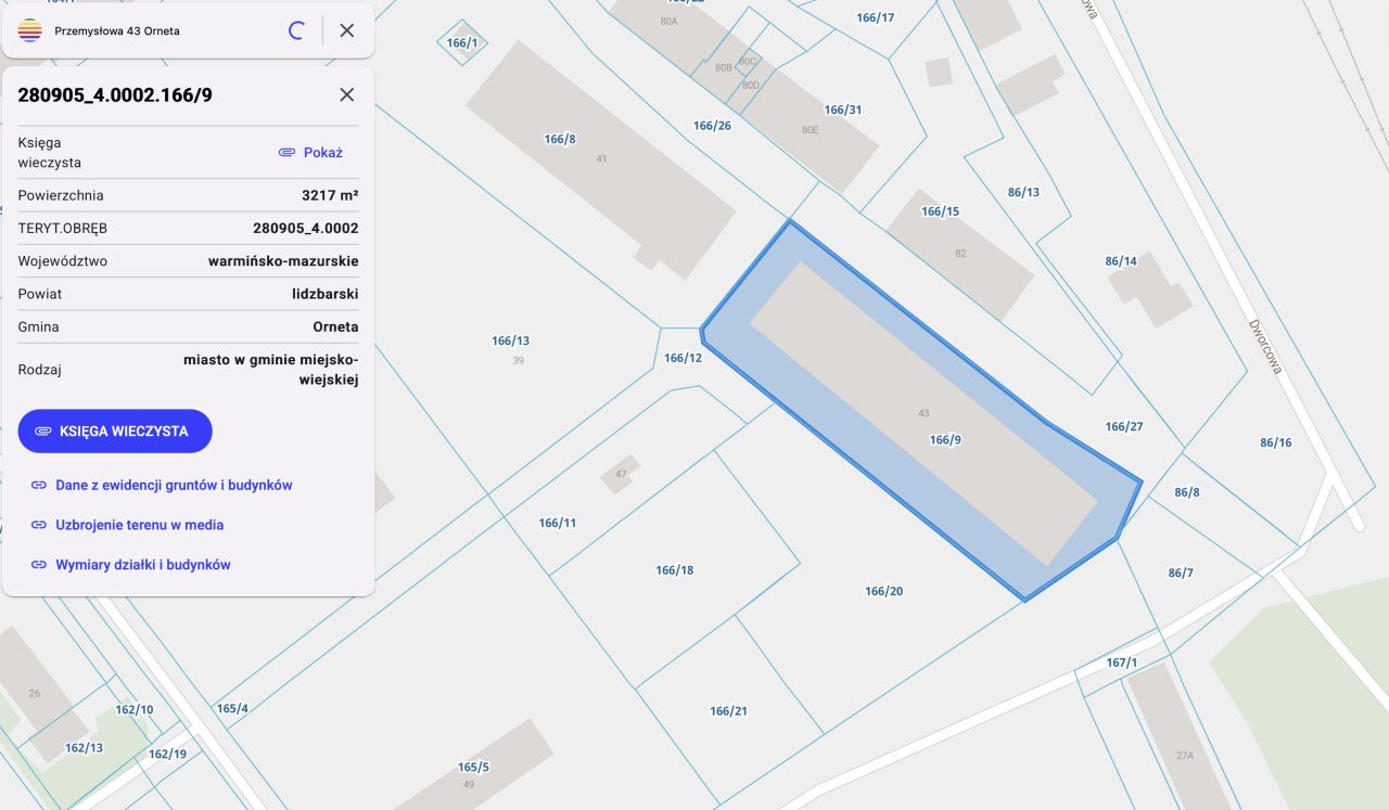 Hala/magazyn Orneta, ul. Przemysłowa. Zdjęcie 2