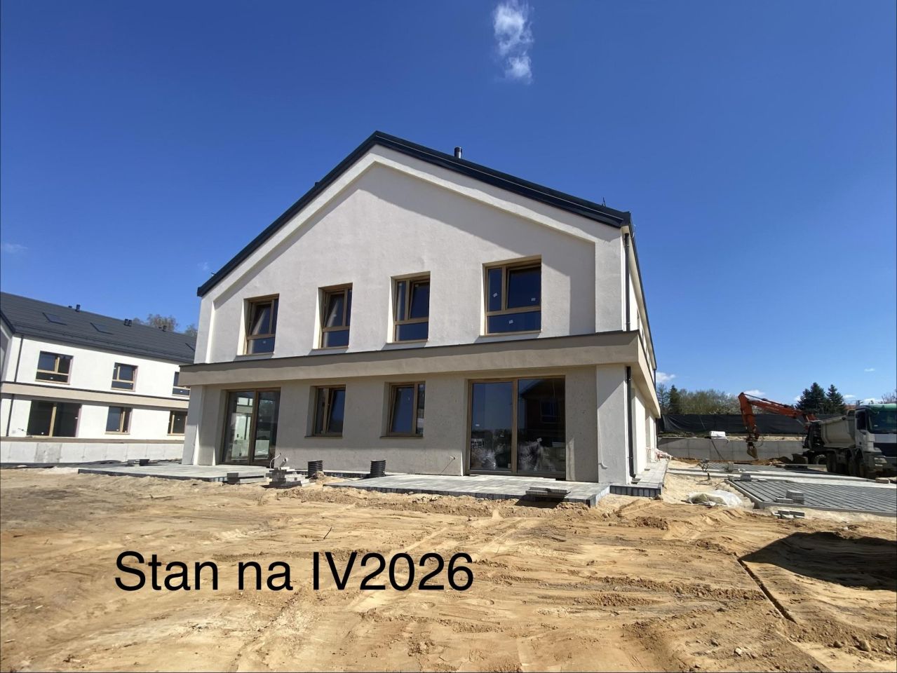 bliźniak, 3 pokoje Łódź Nowosolna, ul. Tymiankowa. Zdjęcie 2