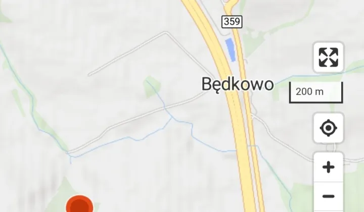Działka rolna Będkowo