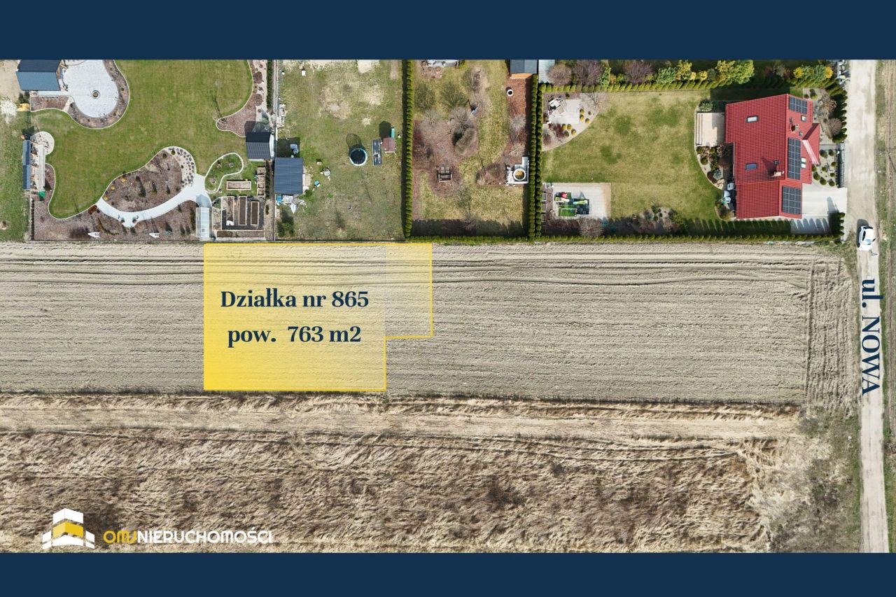 Działka budowlana Miłoszyce, ul. Nowa. Zdjęcie 2