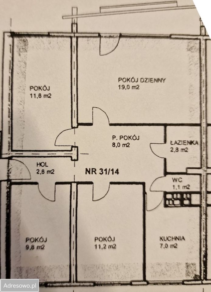 Mieszkanie 4-pokojowe Lubin, ul. Żurawia. Zdjęcie 16