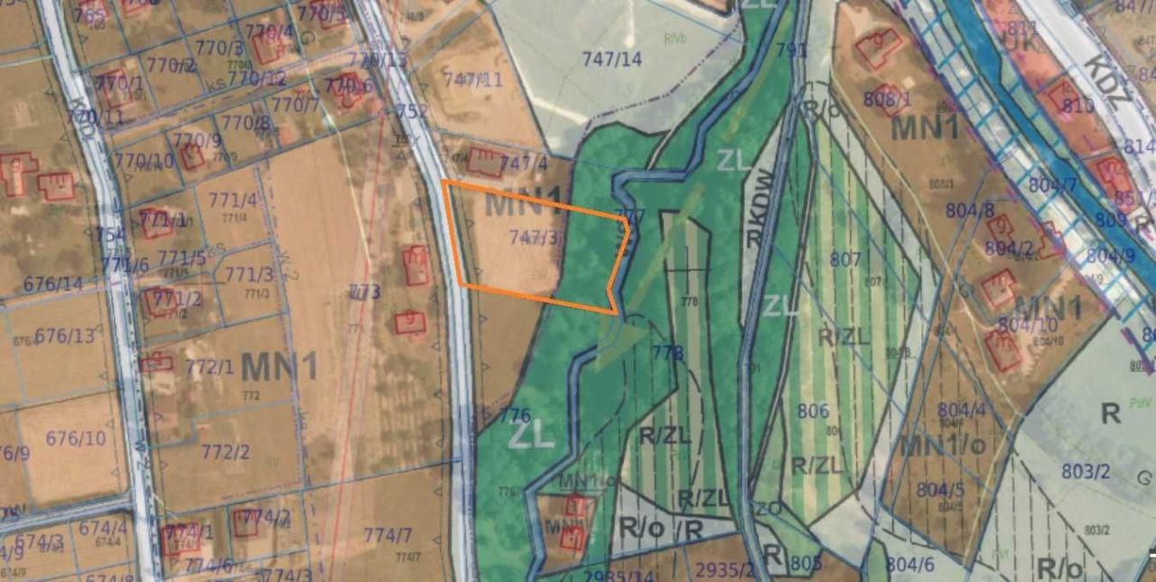 Działka budowlana Kamionka Wielka. Zdjęcie 7