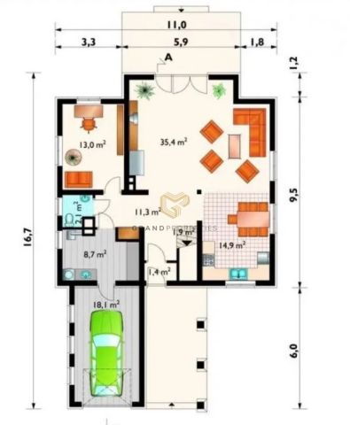 dom wolnostojący, 7 pokoi Warszawa Wawer. Zdjęcie 35