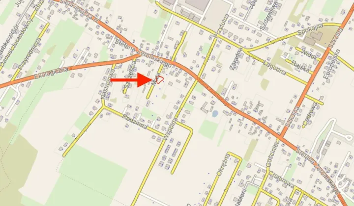 Działka budowlana Słupno, ul. Mała