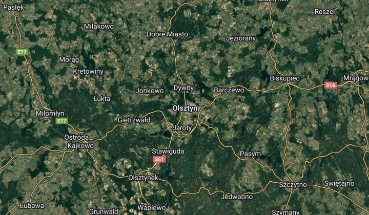 Działka rod Olsztyn