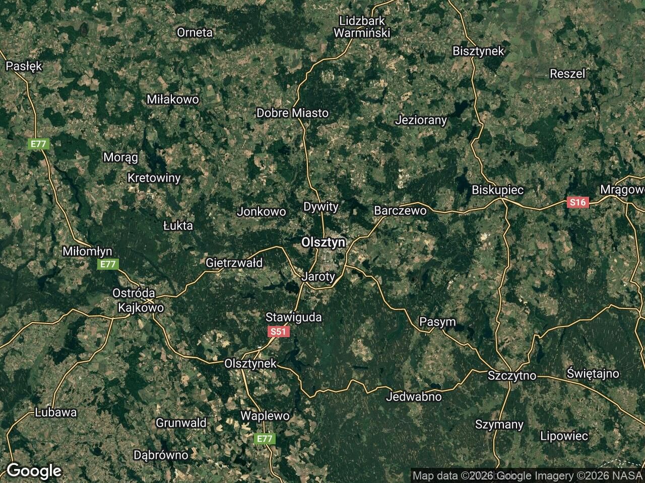 Działka rod Olsztyn