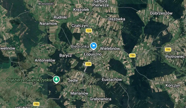 dom wolnostojący, 3 pokoje Łopuszno