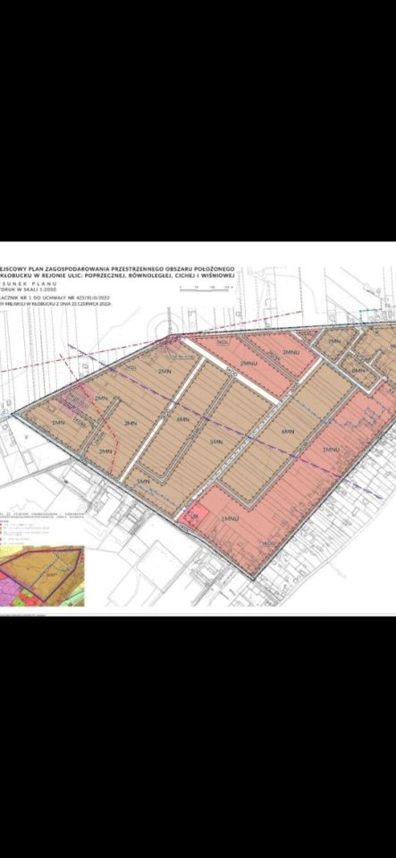 Działka budowlana Kłobuck Zagórze, ul. Równoległa. Zdjęcie 2