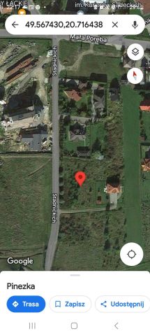 Działka budowlana Nowy Sącz Poręba Mała, ul. Stadnickich. Zdjęcie 1