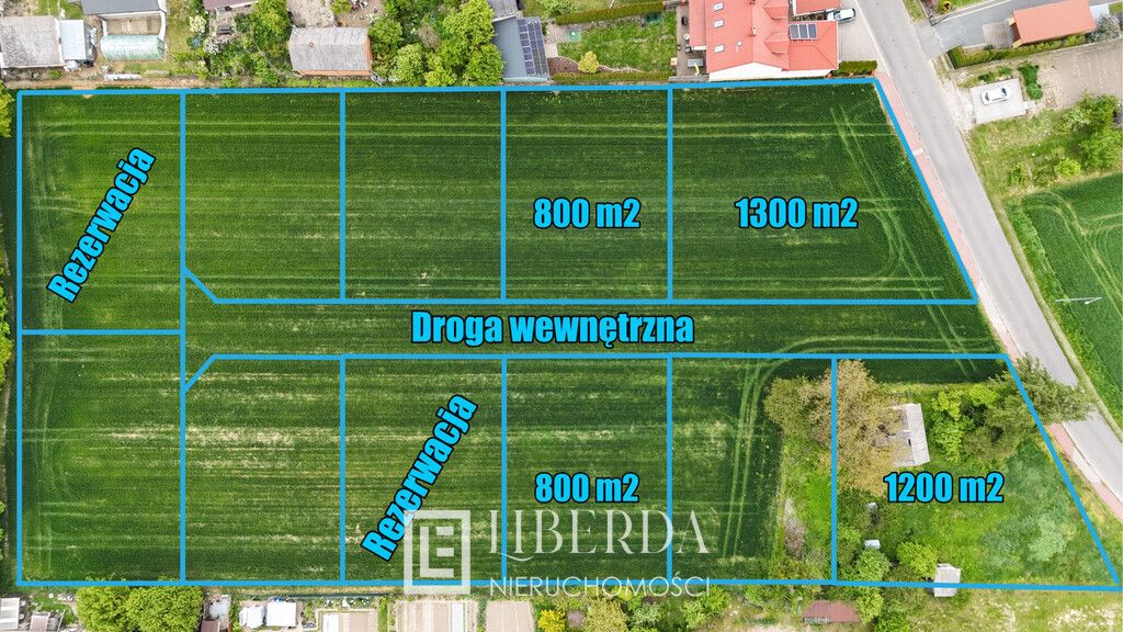 Działka budowlana Zagrody, ul. Nadstawna. Zdjęcie 1