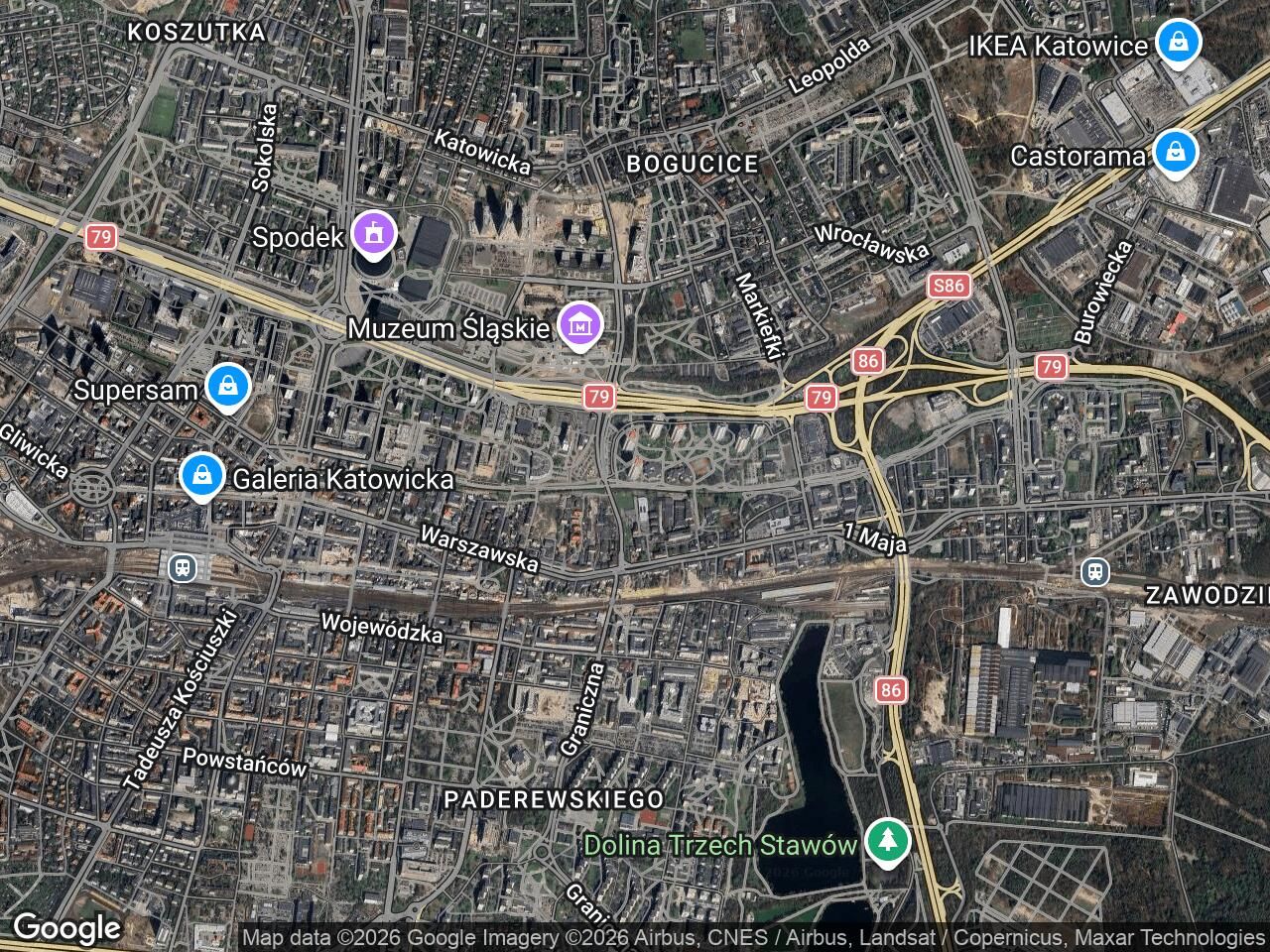 Mieszkanie 3-pokojowe Katowice Bogucice, al. Walentego Roździeńskiego. Zdjęcie 1
