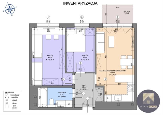 Mieszkanie 3-pokojowe Warszawa Żoliborz, ul. Kaliny Jędrusik. Zdjęcie 17