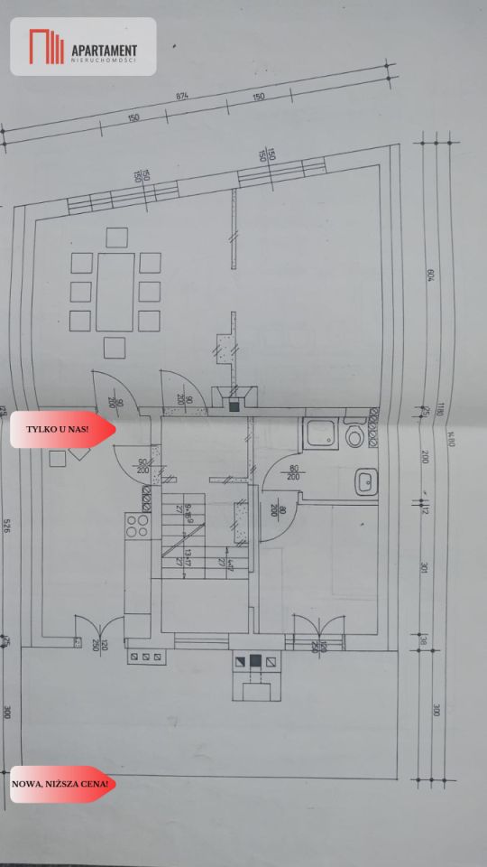 kamienica, 8 pokoi Brodnica Centrum. Zdjęcie 14