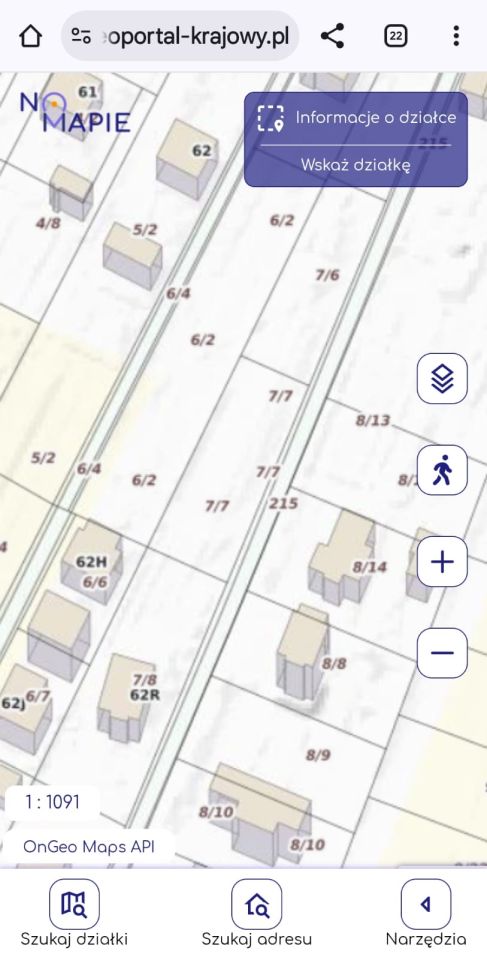 Działka budowlana Wólka Panieńska