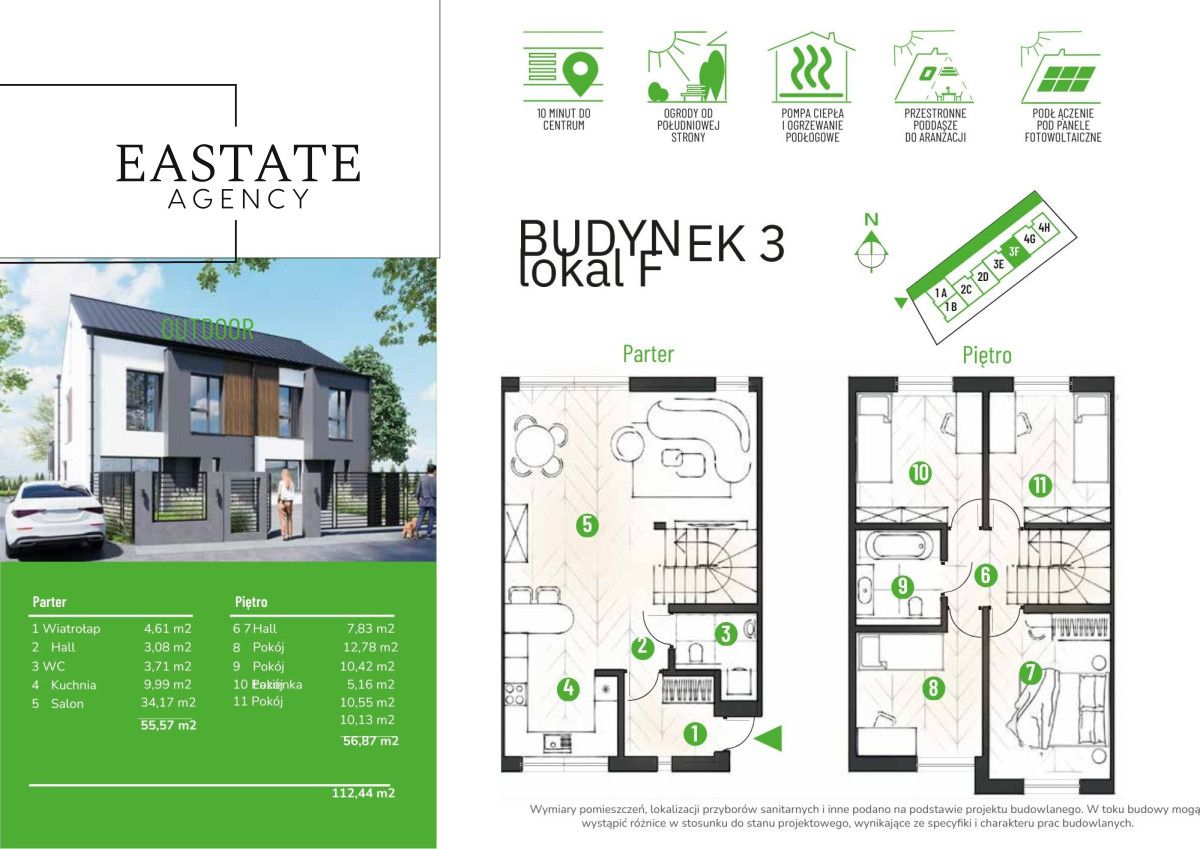 dom szeregowy, 5 pokoi Legionowo Bukowiec, ul. Grudzie. Zdjęcie 12