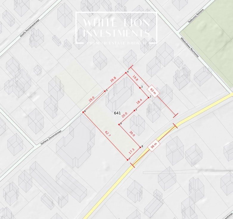 Działka inwestycyjna Celestynów, ul. Wojska Polskiego. Zdjęcie 2