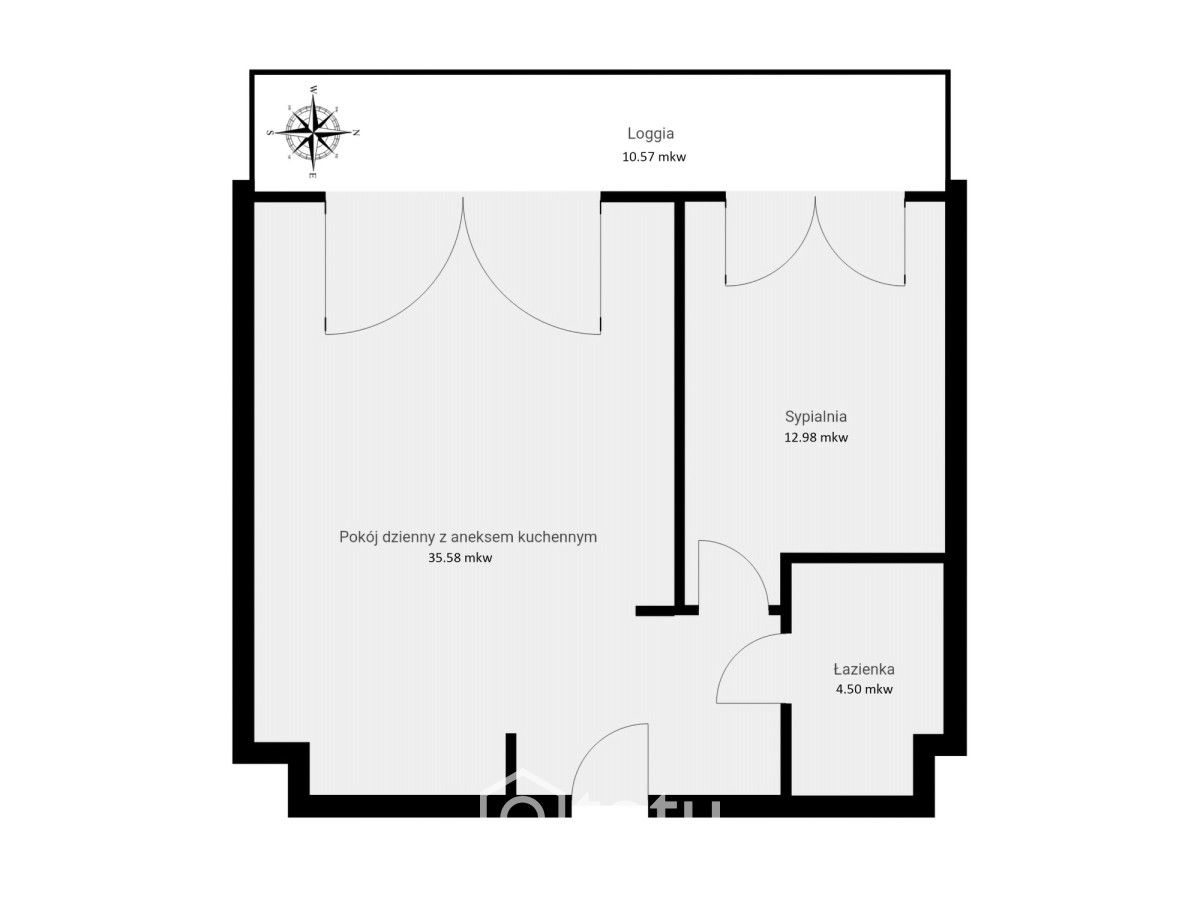 Mieszkanie 2-pokojowe Grodzisk Mazowiecki, ul. B. Wolniewicz. Zdjęcie 15