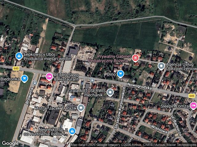 dom wolnostojący, 5 pokoi Łomża Skowronki, ul. Nowogrodzka. Zdjęcie 1