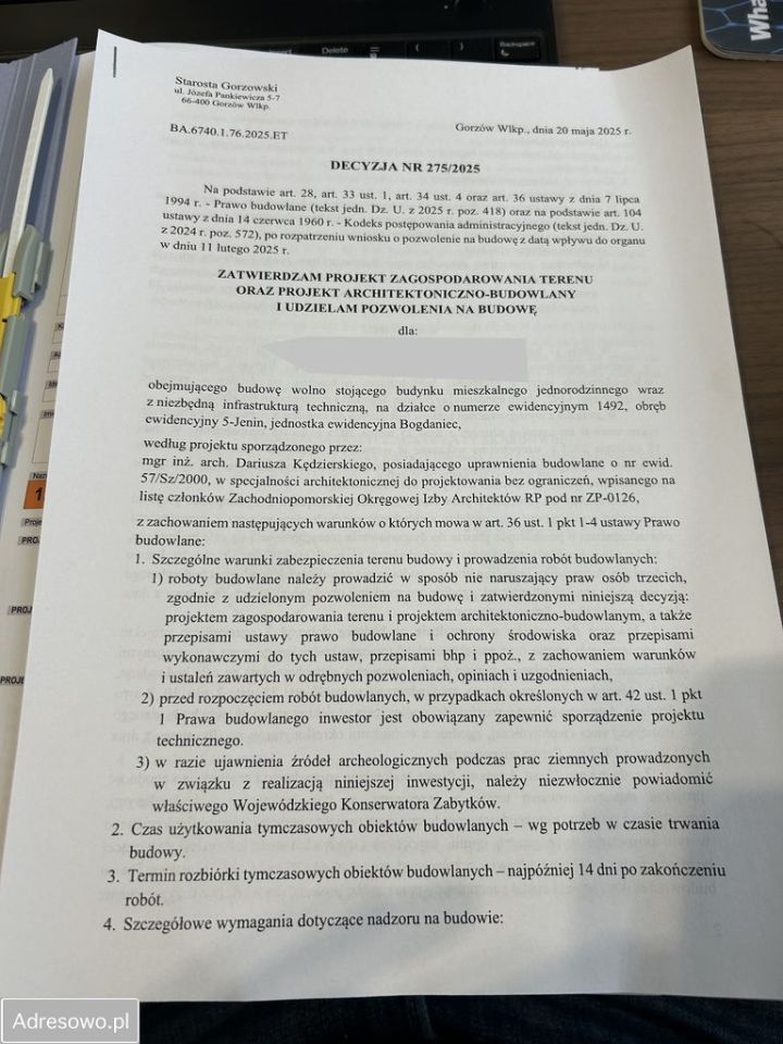 Działka budowlana Jenin, ul. Graniczna. Zdjęcie 13