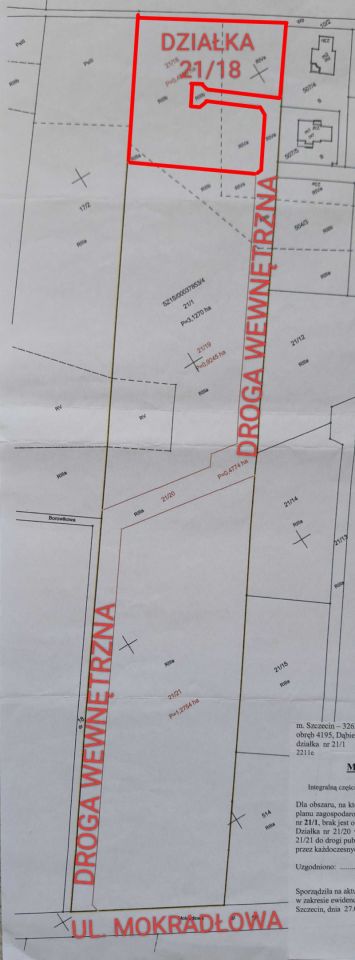 Działka rolna Szczecin Płonia, ul. Mokradłowa. Zdjęcie 4