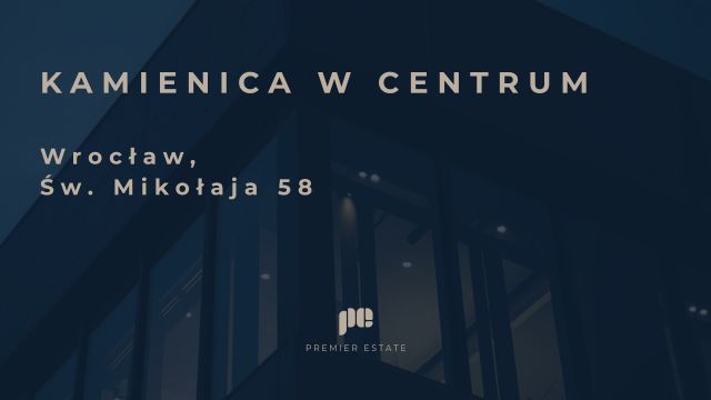 kamienica Wrocław Stare Miasto, ul. św. Mikołaja. Zdjęcie 1