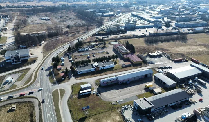 Hala/magazyn Jasło Brzyszczki, ul. Marszałka Józefa Piłsudskiego