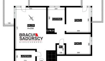 Mieszkanie 3-pokojowe Kraków, ul. Złocieniowa