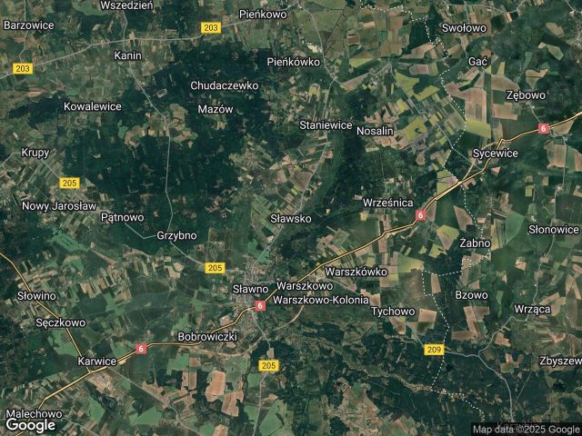 Działka budowlana Sławsko. Zdjęcie 1