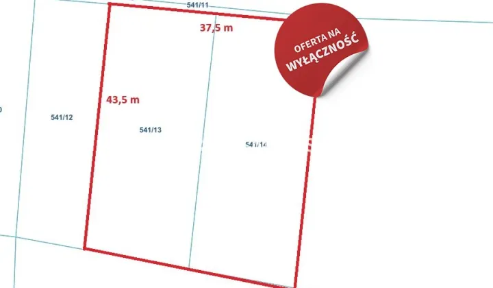 Działka budowlana Krzyszkowice