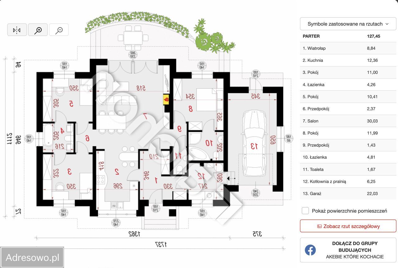 dom wolnostojący, 4 pokoje Grudziądz Owczarki, ul. Morelowa. Zdjęcie 19