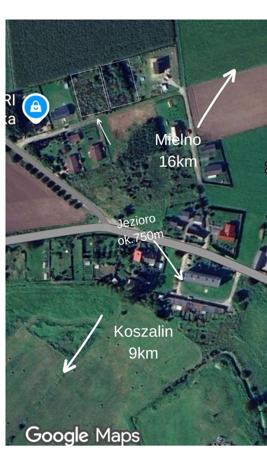 Działka budowlana Parnowo. Zdjęcie 2