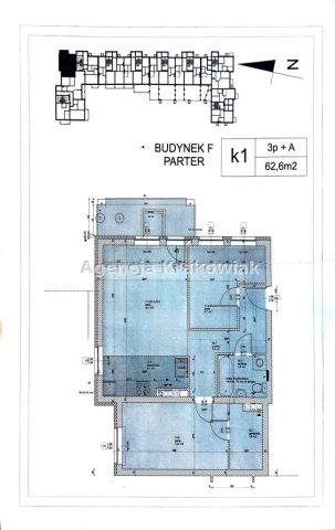 Mieszkanie 3-pokojowe Kraków Bieżanów, ul. Malachitowa. Zdjęcie 13