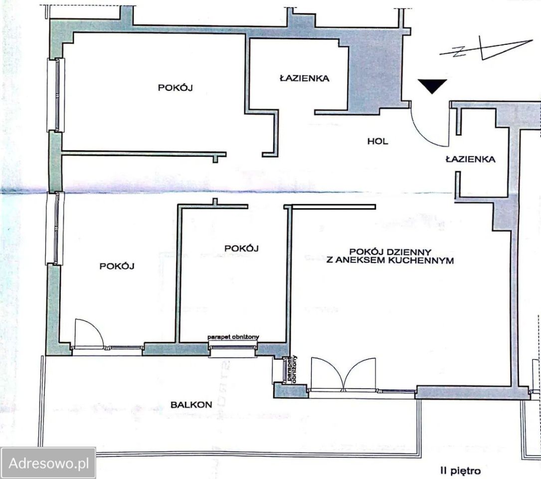 Mieszkanie 4-pokojowe Gdynia Chwarzno-Wiczlino, ul. gen. Mariusza Zaruskiego. Zdjęcie 10