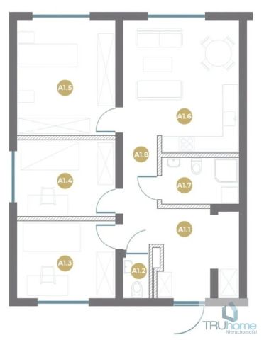 Mieszkanie 4-pokojowe Bielsko-Biała Kamienica, ul. Kowalska. Zdjęcie 9