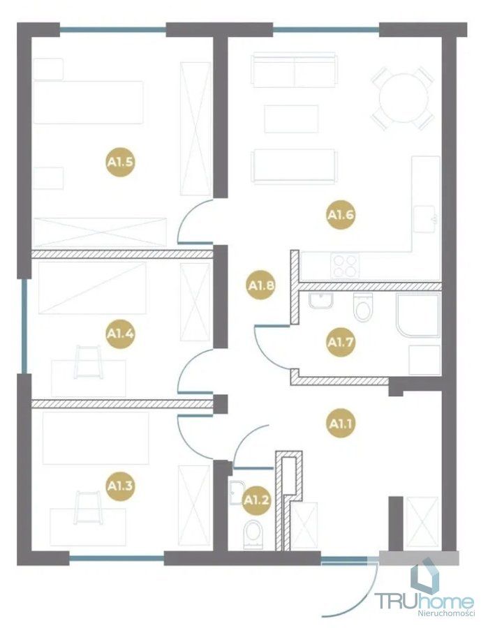 Mieszkanie 4-pokojowe Bielsko-Biała Kamienica, ul. Kowalska. Zdjęcie 9