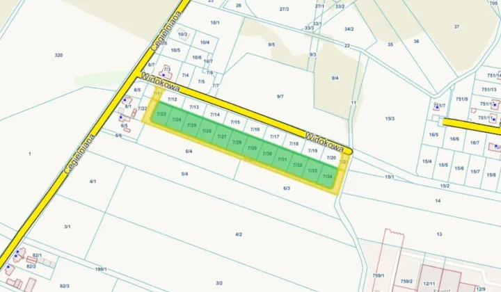 Działka budowlana Przyprostynia, ul. Widokowa