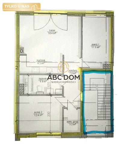 Mieszkanie 3-pokojowe Juszkowo, ul. Raduńska. Zdjęcie 10