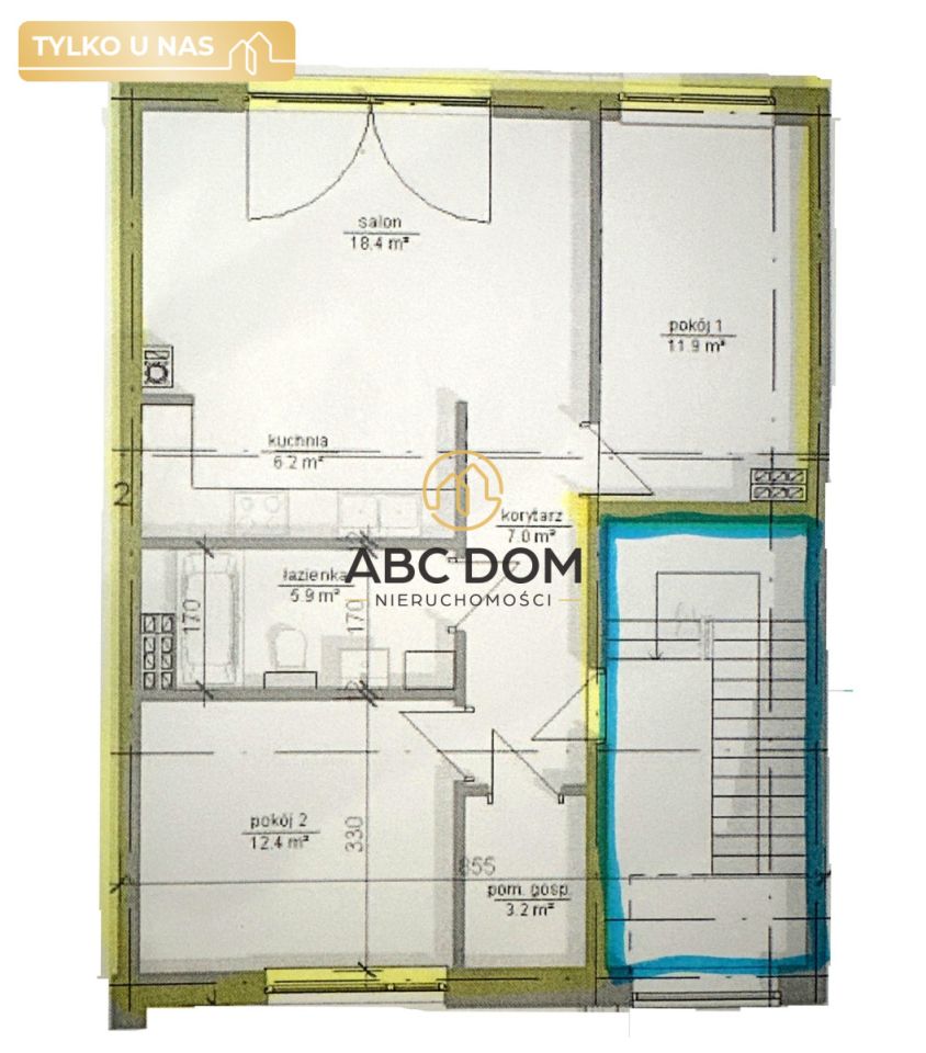 Mieszkanie 3-pokojowe Juszkowo, ul. Raduńska. Zdjęcie 10