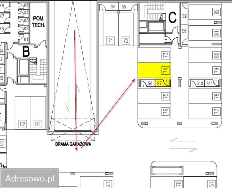 Garaż/miejsce parkingowe Kraków Czyżyny, os. Osiedle Avia. Zdjęcie 4