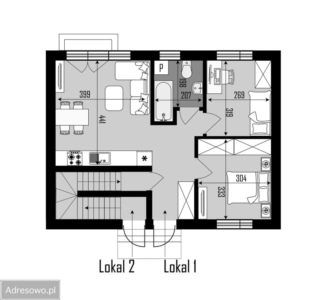 Mieszkanie 3-pokojowe Warszawa Rembertów, ul. Czwartaków. Zdjęcie 6
