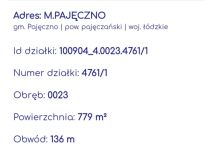 Działka budowlana Pajęczno, ul. Mikołaja Kopernika. Zdjęcie 1